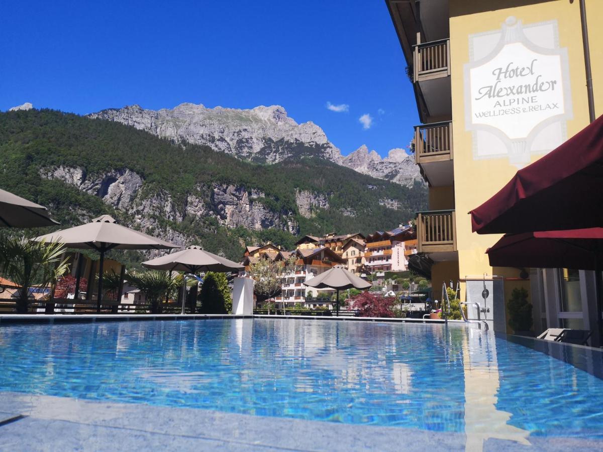 Alexander Hotel Alpine Wellness Dolomites Molveno Esterno foto